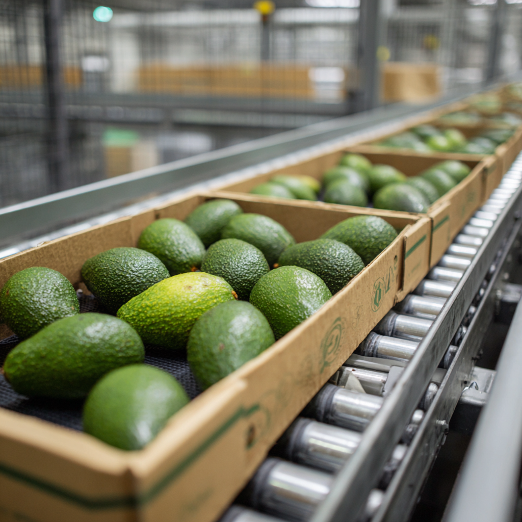 Frische Hass Avocados – 500 kg-Palette